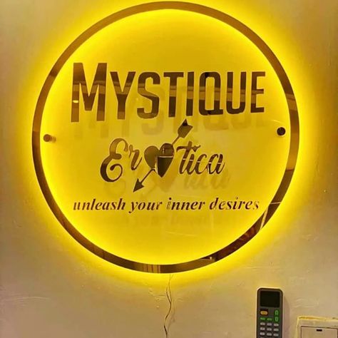 Shop Sign Board, Backlit Logo, Indoor Signage, Acrylic Signage, Interior Signs, Neon Sign Shop, Sign Materials, Shop Sign, Sign Board