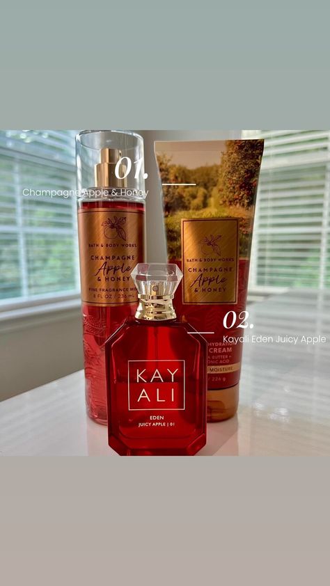 Kayali Eden, Kay Ali, Apple Perfume, Perfume Combos, Perfume Layering, Scent Combos, Romantic Autumn, Seductive Perfume, Fragrances Perfume Woman