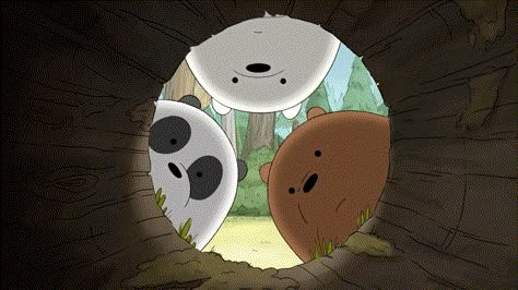 Wallpaper Cave, We Bare Bears, Bare Bears, Bears, Laptop, Wallpapers