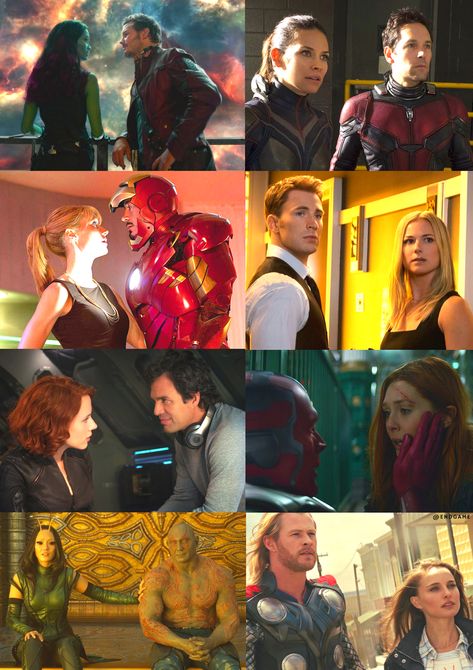 Mcu Ships, Marvel Bunch, Tony And Pepper, Marvel Ships, Marvel Cast, Marvel Posters, Wanda And Vision, Loki Thor, Marvel 3