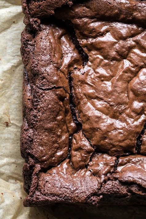 Crinkle Top Brownies, Sunday Baking, Brownies Recipes, Half Baked Harvest Recipes, Crinkle Top, Brownie Toppings, Recipes Chocolate, Harvest Recipes, Half Baked