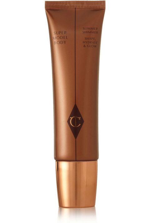 charlotte tilbury | The ‘Supermodel Tan’ That Actually Looks Natural Leg Makeup, Supermodel Body, Instant Tan, Collagen Fibers, Self Tanner, Charlotte Tilbury, Net A Porter, Hair Trends, Face And Body