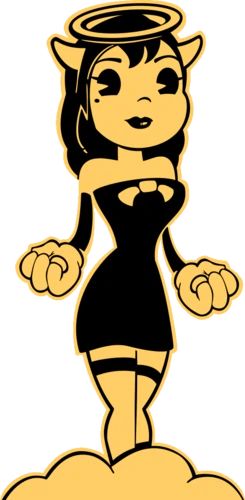 Alice Angel | Bendy Wiki | FANDOM powered by Wikia Joey Drew Studios, Angel Costume Diy, Boris The Wolf, Bendy Y Boris, Sculpture Head, Cartoon Clip, Alice Angel, Tv Tropes, Cardboard Cutout