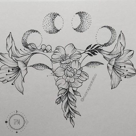 Midwife Tattoo, Fertility Tattoo, Uterus Art, Feminist Tattoo, Tattoo Project, Feminine Art, Feminist Art, Feminine Tattoos, Piercing Tattoo