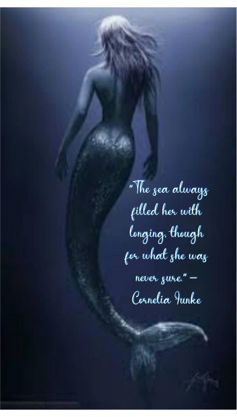 Swimming Mermaid Tattoo, Mermaid Quotes Inspirational, Beautiful Mermaid Drawing, Mermaid Soul, Mermaid Quotes, Mermaid Artwork, Mermaid Photos, Mermaid Crafts, Under The Water