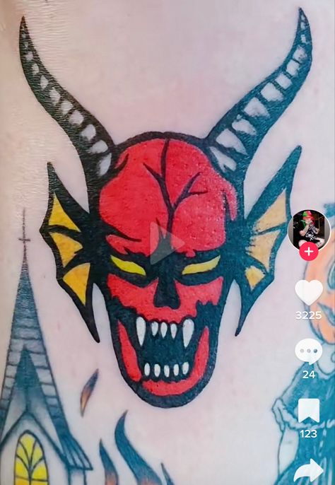 Hellfire Club Tattoo, Club Tattoo, Hellfire Club, Physical Appearance, Eddie Munson, Club Logo, Charlie Puth, Tattoo Inspo, Tattoo Art