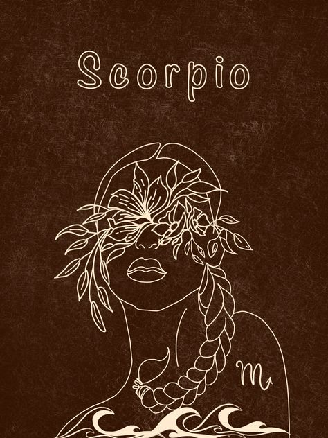 Scorpio Women Aesthetic, Zodiac Art Drawing, Scorpio Woman Art, Scorpio Zodiac Art, Scorpio Goddess, Divine Feminine Goddess, Scorpio Women, Scorpio Sign, Scorpio Woman