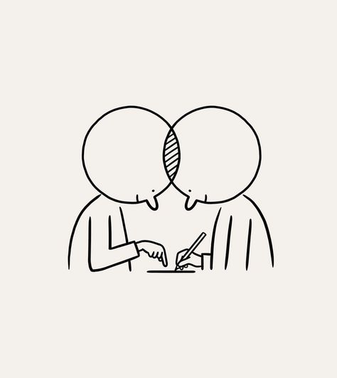 People Illustration Simple, Forgiveness Illustration, Juggling Illustration, Empathy Illustration, Connection Aesthetic, Conversation Illustration, Matt Blease, Idea Drawing, Seni Mural