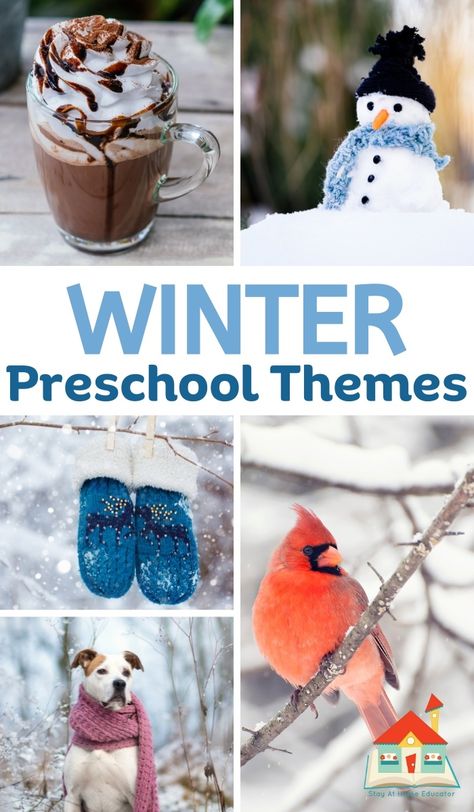 Christmas Preschool Lesson Plans, Preschool Themes By Month, December Preschool Themes, Themes For Preschool, January Preschool Themes, Arctic Animals Activities, Arctic Animals Preschool, December Preschool, Winter Lesson Plan