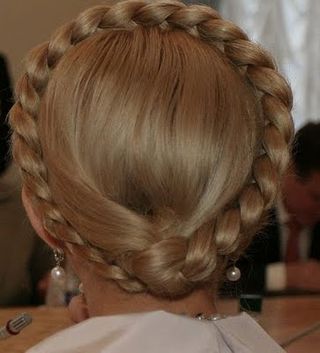 Yulia Tymoshenko hair Yulia Tymoshenko, Fenugreek For Hair, Vintage Hairstyles Tutorial, Braided Headband, Very Long Hair, Jairzinho, Vintage Hairstyles, Prime Minister, Aesthetic Hair