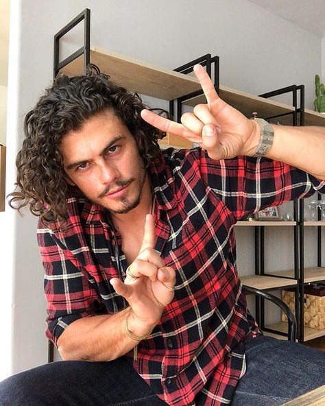 tommy martinez Tommy Martinez, Jacen Solo, Good Trouble, Men's Long Hairstyles, Curly Hair Men, Sirius Black, Long Curly Hair, Attractive People, Long Curly