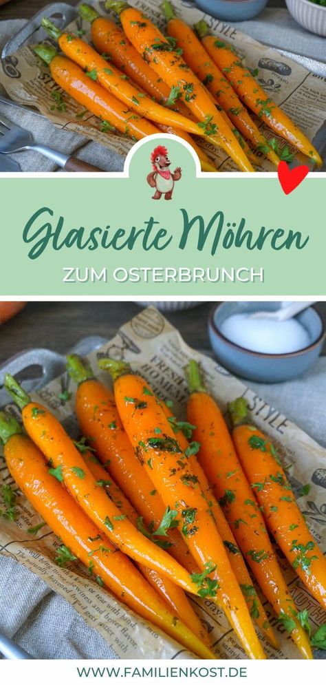 Glasierte Möhren sind eine hübsche Gemüsebeilage für jedes Festessen. Selbermachen ist ganz einfach. Hol dir mein Rezept. Familienkost.de, glasierte Möhren, glasierte Karotten, glasierte Karotten Rezept, glasierte Karotten Pfanne, Ostermenü Rezepte, Ostermenü vegetarisch, Ostermenü Rezepte Fleisch, Ostermenü Hauptspeise, Ostermenü Rezepte Vorspeise, Ostermenue kochen, Ostermenü Rezepte Dessert, Ostermenü Dessert, Ostermenü Vorspeisen Bedroom Decor For Teen Girls, Food Design, Good Food, Easter, Bread, Pins