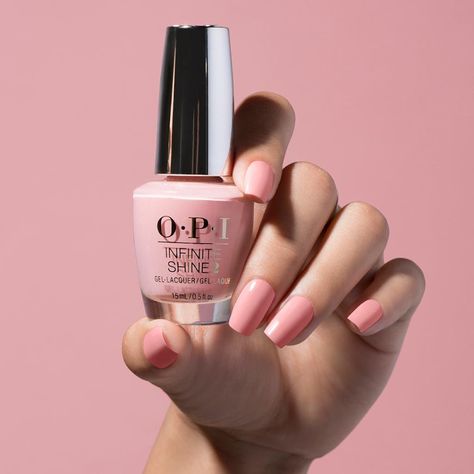 Opi Gel Manicure, Opi Lisbon, Pink Nails Opi, Nail Photography, Opi Manicure, Long Wear Nail Polish, Opal Nails, Cute Pink Nails, Nagellack Trends