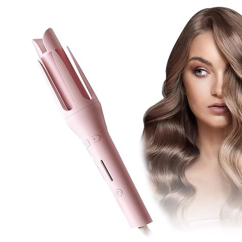 PRICES MAY VARY. 🔥🔥Elevate Your Hairstyling Experience with Our Rotating Curling Iron – The Ultimate ¼ Inch Hair Curler ✅✅ 【Dynamic Rotating Technology】: Say goodbye to the hassle of manual curling. Our Rotating Curling Iron features advanced rotating technology, effortlessly winding your hair around the barrel for flawless curls with minimal effort. Enjoy a smooth, tangle-free styling experience that leaves your locks looking impeccable. ✅✅【¼ Inch Barrel for Versatile Curls】: Embrace versatil Korea Lifestyle, Curlers For Long Hair, Rotating Curling Iron, Automatic Hair Curler, Hair Curler, Curling Iron, Hair Curlers, Pink Hair, Long Hair