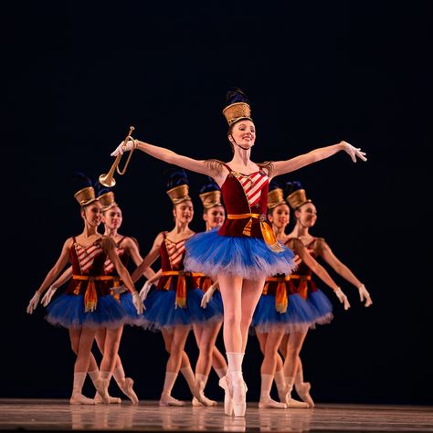 Erin Patterson and Artists of Philadelphia Ballet in Balanchine's "Stars and Stripes" Photo by Arian Molina Soca Balanchine Ballet, Stars And Stripes, Philadelphia, Vision Board, Ballet, Stripes, Stars