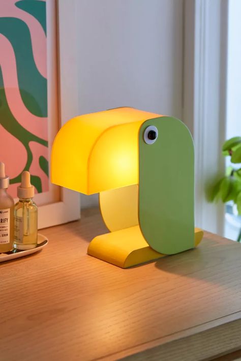 Wooj Lamp, Fun Lamps, Fun Lamp, Acrylic Lamp, Can Lights, Cute Room Decor, Cubicle, Desk Lamps, Glass Table Lamp