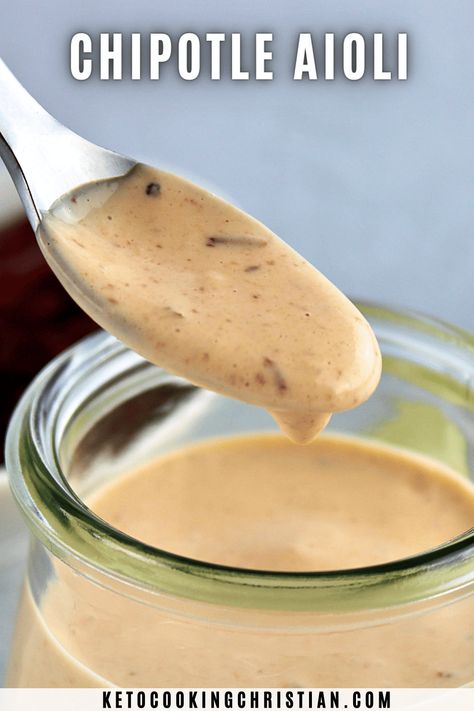 Dipping Sauces For Chicken, Homemade Chipotle, Yum Sauce, Sugar Free Ketchup, Keto Sauces, Chipotle Aioli, Yum Yum Sauce, Bacon On The Grill, Lime Vinaigrette