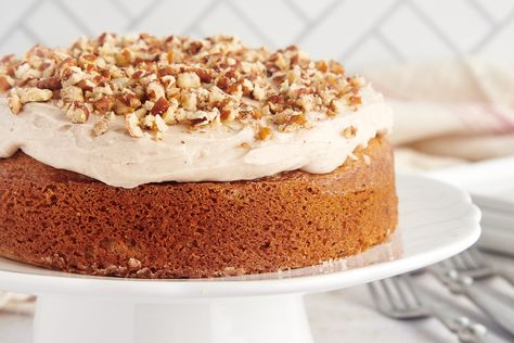 6-Inch Spice Cake - Bake or Break Small Batch Spice Cake, Best Frosting For Spice Cake, Frosting For Spice Cake Simple, Cream Cheese Frosting For Spice Cake, Company Spice Cake 12 Tomatoes, Two Layer Cakes, Small Batch Baking, Comfort Desserts, Cinnamon Cream Cheese Frosting