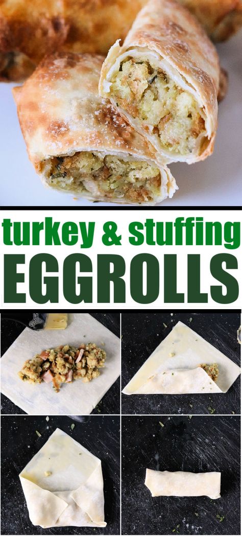 Thanksgiving Leftover Eggrolls Airfryer, Leftover Turkey Egg Rolls, Thanksgiving Egg Rolls Air Fryer, Thanksgiving Air Fryer Recipes, Air Fryer Thanksgiving Recipes, Thanksgiving Egg Rolls, Turkey Egg Rolls, Egg Rolls In Air Fryer, Air Fryer Egg Rolls