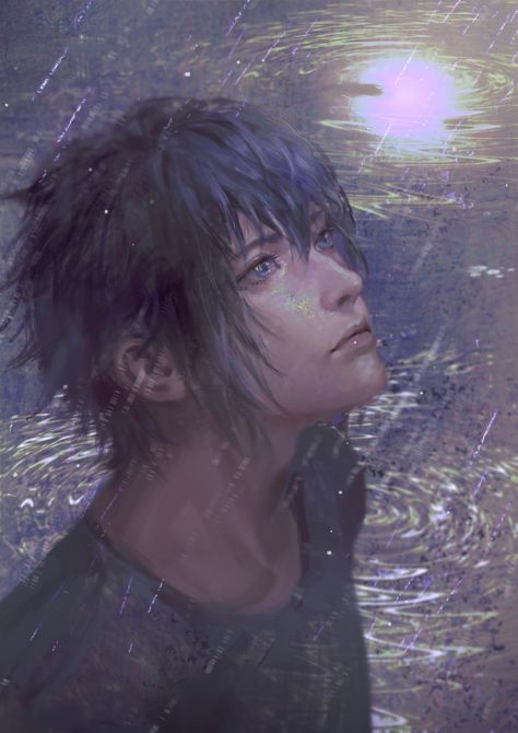 Ffxv Noctis, Beauty And The Beast Art, Magazine Cover Ideas, Noctis Lucis Caelum, Final Fantasy Xv, Square Enix, Digital Art Anime, Final Fantasy Vii, Dreamy Art