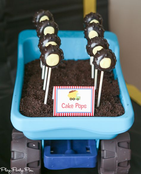 Boy Birthday Party Ideas, Tire Cake, Diy Cake Pops, Transportation Birthday, Monster Truck Party, Things That Go, Truck Party, Boy Birthday Party, Boy Birthday Parties