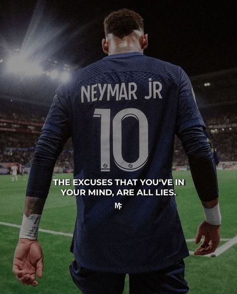 Neymar Motivation, Neymar Jr Quotes, Futbol Quotes, Neymar Quotes, Hockey Motivation, Inspirational Football Quotes, Soccer Lifestyle, Soccer Wallpaper, Football Neymar