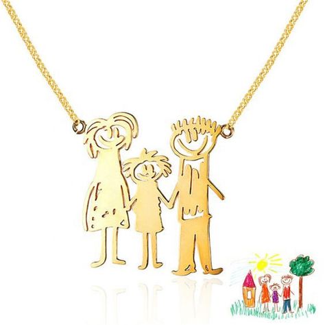 Jewelry Png, Personalized Pendant Necklace, Cute Necklaces, Laser Cut Wood Earrings, Family Jewelry, Necklace Chain Types, Book Necklace, 3d Printing Pen, Gold Diy