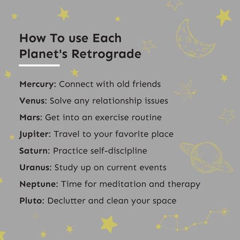 Planets In Retrograde, Astrology Meaning, Astrology Planets, Spiritual Journals, Astrology Predictions, Birth Chart Astrology, Learn Astrology, Astrology And Horoscopes, Astrology Numerology