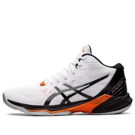 Men's Asics Sky Elite Ff 2 Sneakers White/black - Low-top sneakers Asics sky elite ff mt 2 'white black' 1051a065-102. Vball Shoes, Zapatillas Nike Basketball, Bata Shoes, Sports Attire, Volleyball Inspiration, Play Shoes, Asics Sneakers, Volleyball Shoes, Nike Basketball