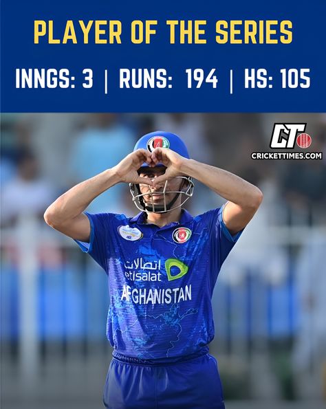 Player of the Series: Rahmanullah Gurbaz #cricket #AFGvSA #ODi Cricket News, Running, Quick Saves