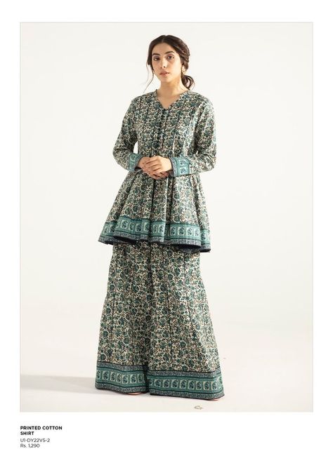 Shalwar Kameez Designs For Women, Cotton Suit Designs, Simple Dress Casual, Design Kurta, Eastern Dresses, Stylish Kurtis Design, Frock Style, Kameez Designs, Kaftan Designs