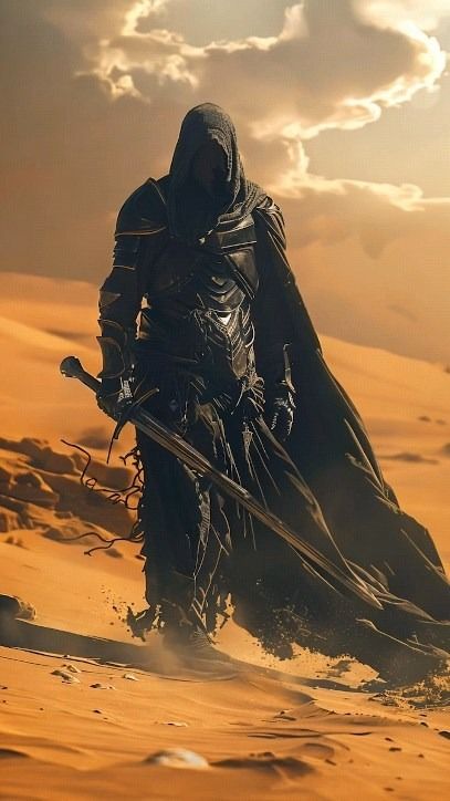 Nirwest (@nirwest_official) • Photos et vidéos Instagram Cool Knight Art, Dark Fantasy Inspiration, Desert Assassin, Fantasy Warrior Art, Dark Fantasy Knight, Dark Knight Art, Knight Fantasy, Creed Wallpaper, Dark Paladin