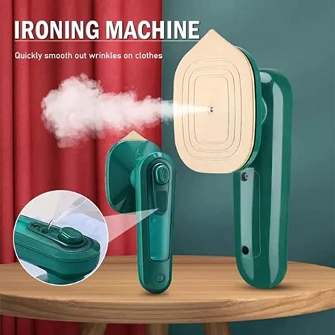 Handheld Steam Iron, Electric Iron, Handheld Garment Steamer, Steam Press, Ironing Machine, Mini Iron, Steam Iron, How To Iron Clothes, White Towels