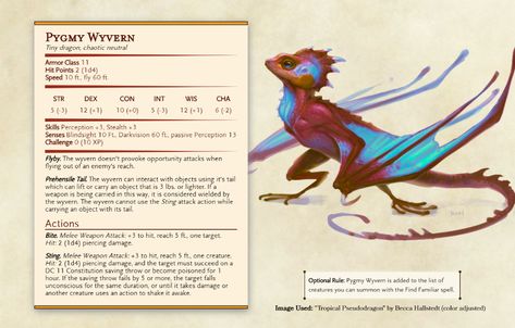 Fey Familiar Dnd, Dnd Stats Sheet, D&d Pets 5e, Familiar Dnd 5e, Dnd Pet Ideas, D&d Familiars, Dnd 5e Pets, Dnd Familiar Homebrew, D&d Pets