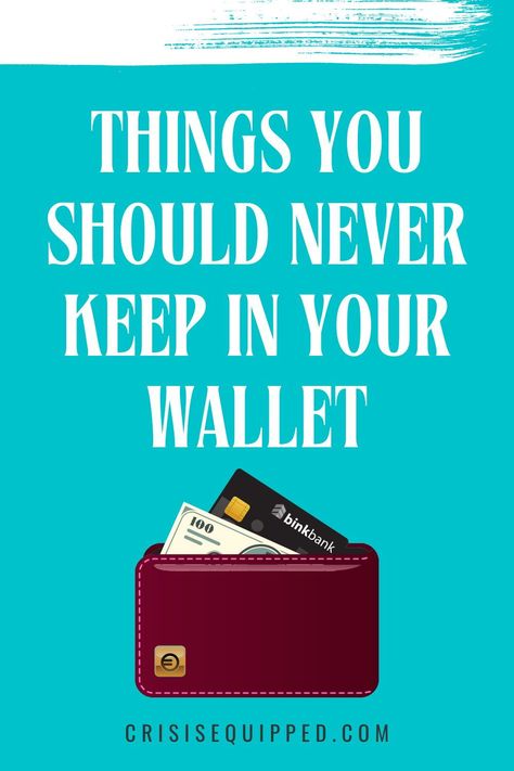 Replacing credit cards, government ID’s, social security cards, etc. is a huge hassle, but being prepared ahead of time makes the recovery process of those items much easier. Learn what to do if you lose your wallet. Prepper Tips, Lost Wallet, Account Recovery, Being Prepared, Emergency Supplies, Bank Statement, Accounting Information, Emergency Prepping, Paying Bills