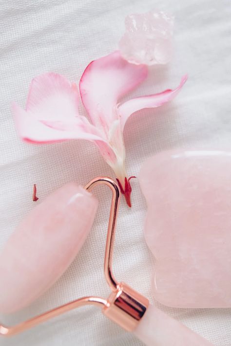 Pink Flower Petals on White Textile · Free Stock Photo Double Chin Reduction, Muscle Tension Relief, Facial Puffiness, Ways To Build Credit, Face Massager Tool, Natural Beauty Secrets, Pink Flowers Wallpaper, Wellness Massage, Beauty Center