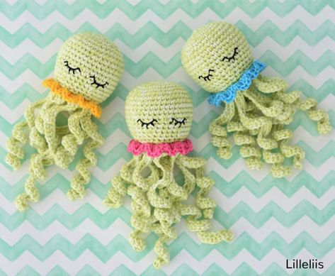 Amigurumi Octopus, Octopus Crochet Pattern, Easy Crochet Animals, Crochet Octopus, Pola Amigurumi, Crochet Animal Patterns, Crochet Items, Crochet Toys Patterns, Amigurumi Free Pattern