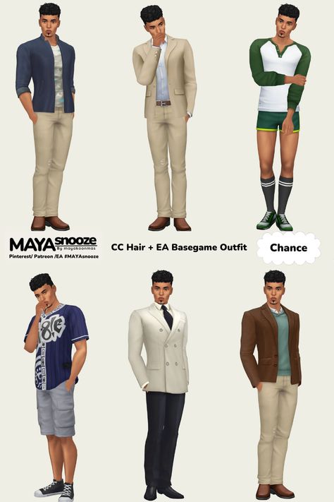 Free Download from Patreon #MAYAsnooze Ts4 Cc Male Lookbook, Sims 4 No Cc Outfits Men, Sims 4 Outfit Ideas No Cc Male, Male Sims 4 Outfits No Cc, Male Lookbook Ts4, Cas Outfits, Sims 4 Base Game Outfits Ideas, Sims4 Lookbook, Cc Lookbook