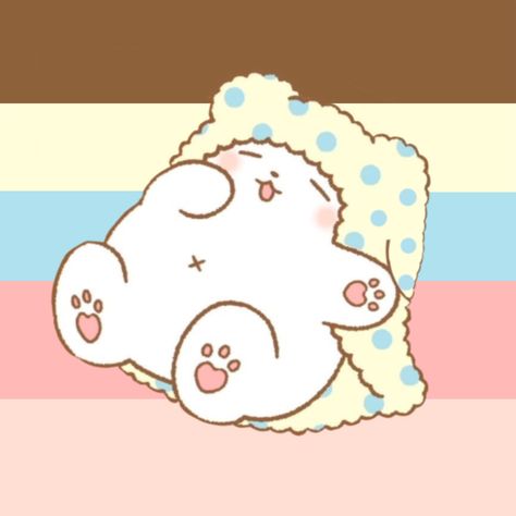 Marumofubiyori Gif, Sanrio Marumofubiyori, Kitty Cafe, Lgbt Flag, Soft Nails, Sanrio Characters, Popular Culture, Cute Art, Hello Kitty