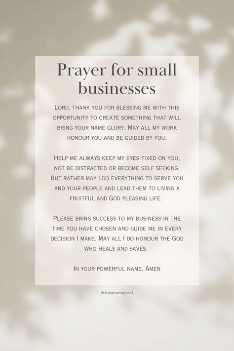 The Same God Who Gave You The Business Idea, Start A Business Quotes, Scriptures For Business Owners, God Business Quotes, Bible Verse For Business Growth, 2024 Business Goals, Prayers For Growth, Christian Small Business Ideas, God And Business Quotes