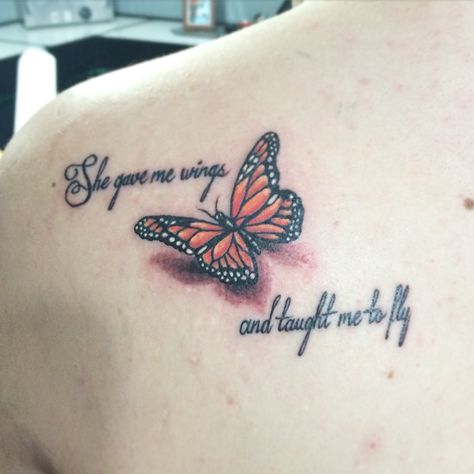 Tattoo For Your Mom, Butterfly Tats, Sister Tattoo Infinity, Mama Tattoos, Tattoo Infinity, Tattoo Memorial, Butterflies Tattoo, Mama Tattoo, Sister Tattoo