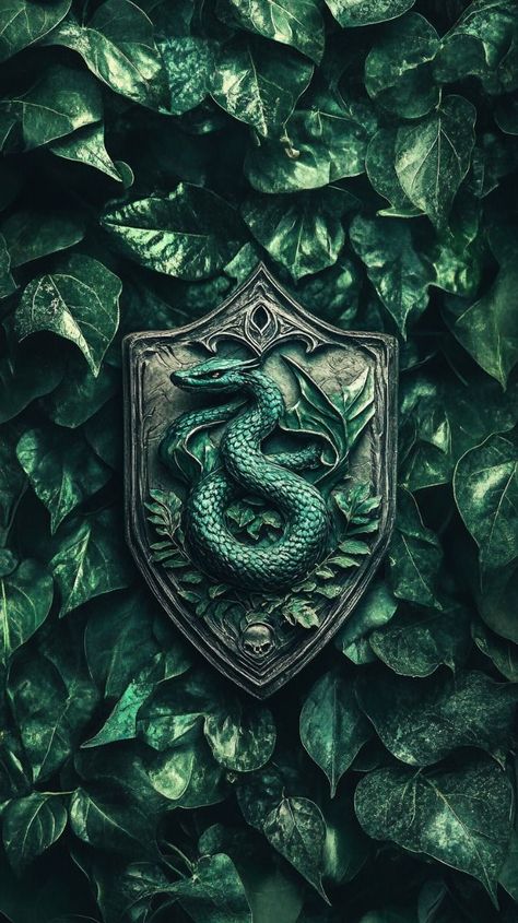 Green Snake Wallpaper Aesthetic, Slytherin Phone Wallpaper, Slytherin Wallpaper Iphone, Slytherin Lockscreen, Slytherin Wallpaper, Harry Potter Room Decor, Snake Wallpaper, Apple Iphone Wallpaper Hd, Year Of The Snake