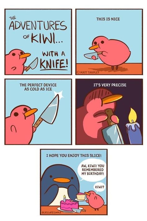 The adventures of kiwi | /r/wholesomememes | Wholesome Memes | Know Your Meme Cute Cartoon Comics, Wholesome Cat, Kiwi Bird, Cartoon Strip, Funny Comic Strips, Web Comics, Cat S, Cat Cafe, Cute Stories