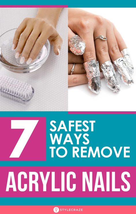 How To Take Off Acrylic Nails At Home Safely Soak Off Acrylic Nails, Take Off Acrylic Nails, Remove Fake Nails, Remove Acrylics, Gel Nail Removal, Remove Acrylic Nails, Nail Fungus Remedy, Acrylic Nails At Home, Nail Soak