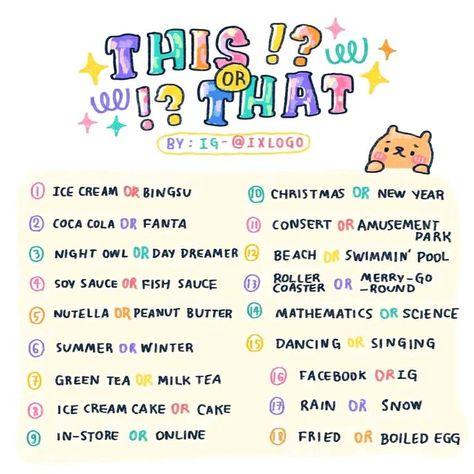 not mine | credits to @IXLOGO on ig follow him/her for more. Sleepover Essentials, Text Conversation Starters, Snow Ice Cream, About Me Template, Sleepover Birthday Parties, Note Doodles, Truth And Dare, Doctors Day, Diy Gift Card