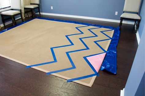 Paint Jute Rug, Ikea Jute Rug, Paint A Rug, Ikea Paint, Pink Construction, Paper Triangle, Daycare Setup, Ikea Rug, Back To School Stuff