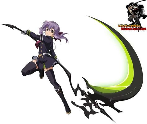 Sythe Poses Anime, Person Holding Scythe, Sythe Poses Reference, Holding Scythe Pose Reference, Anime Scythe, Anime Master, Shinoa Hiiragi, Poses Anime, Manga Poses