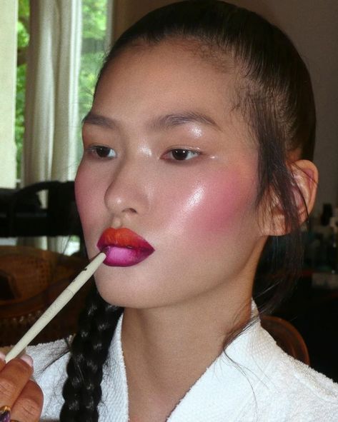 High Fashion Makeup Editorial, Vogue Business, Disco Makeup, Margaret Zhang, Dior Blush, Podcasts Spotify, Show Makeup, Simple Makeup Tips, High Fashion Makeup