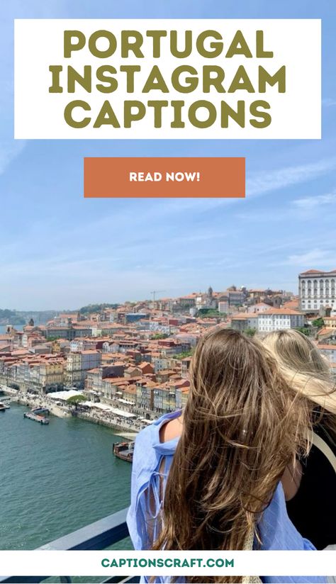 From the sun-kissed beaches to the cobblestone streets, Portugal is a stunning destination that deserves to be shared. Whether you're exploring Lisbon, soaking up the coastal vibes, or diving into the culture, these Portugal captions will capture all the magic. Save this for your next Portuguese adventure and follow for more wanderlust-filled caption inspiration. Let’s make 2025 the year of unforgettable trips! 🌊💙 #PortugalVibes #TravelGoals Portugal Instagram, Caption Inspiration, Travel Captions, Perfect Captions, Photo Stands, Coastal Vibes, Cobblestone Streets, Travel Goals, Algarve