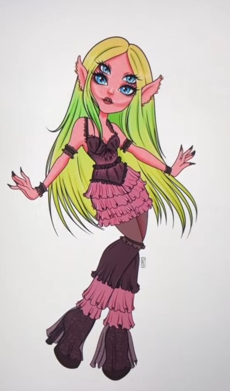 Melanie Martinez Monster High, Melanie Martinez Portals, Monster High Characters, Melanie Martinez, Monster High, Martini, Character Art, Fan Art, Fan